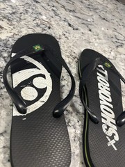 SHOYOROLL x Havaianas Collab Men’s 9. Flip Flops (rare) Jiu Jitsu