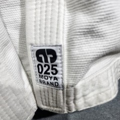 Moya Brand A1 White BJJ Gi Jiu Jitsu Kimono Uniform Jacket Pants Belt Adult Set