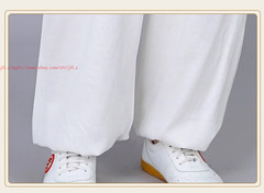 Cotton linen Tai chi Suit Kung fu Martial arts Uniform Wing Chun Shirt and Pants