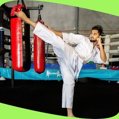 Karate Uniform Martial Arts Gi Premium Quality 8oz Poly Cotton with White Belt