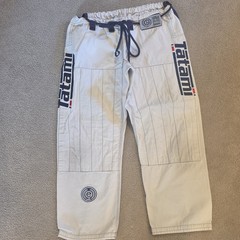 Tatami Estilo 5.0 BJJ Gi Jacket & Pants Set A4 White Adult