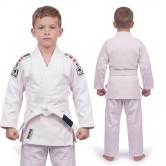 Kids BJJ Gi for Boys & Girls – Lightweight Brazilian Jiu Jitsu Uniform w/Free…