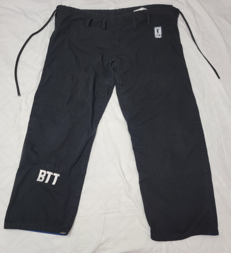 Fuji BJJ Gi A3 Black Brazilian Top Team BTT Jiu Jitsu Kimono Uniform Pants Adult