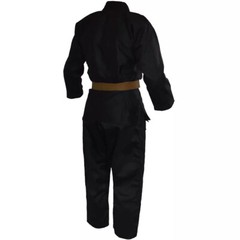 Brazilian Jiu Jitsu Suits Uniform Adults Unisex Black