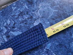 THICK Jiu Jitsu BJJ Belt Blue White