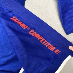 Tatami Competitor BJJ Gi Mens A2 Blue Brazilian Jiu Jitsu MMA
