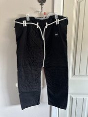 Men’s Black W/White Hooks Brand BJJ Prolight 2.0 GI Kimono & Pants Size A5 New