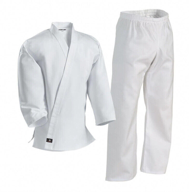 NWT Century 6 Oz. Lightweight White Student Uniform Size 000