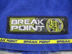 Break Point Jiu Jitsu Gi Boys K1 Blue Yellow BJJ Kimono Set MMA Youth