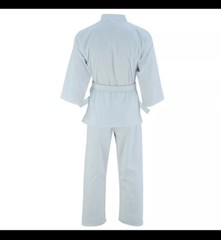 Jaguar Pro Gear – Essential Light Weight Karate Uniform Gi w/ White Belt, Sz: 1