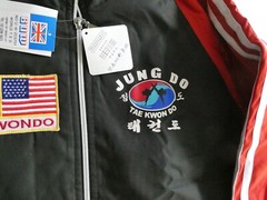 Taekwondo Warm up Jacket & Pants Jung Do Bow Outwear Hoodie New Jacket With Tags