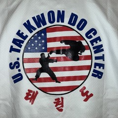 US Tae Kwon Do Center Dobok Size 4 White Top & Bottom