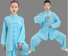 Cotton Silk Martial Arts Wushu Tai Chi Yoga Sets Wing Chun Kung Fu Suit Uniform