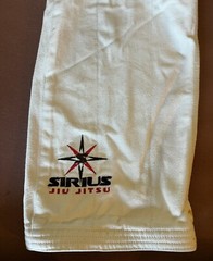 Sirius Athletic Wear Gi and pants Matching A1 jiujitsu jiu jitsu. White No Belt