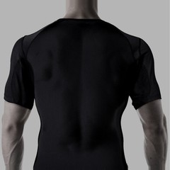 Mooto MMA Men Sports Short Sleeve Rash Guard Boxing Judo Jit Jitsu Gym Fitness