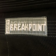 Break Point Kids Classic Jiu – Jitsu Black Koo Size Medium