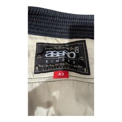 Aggro KIMONO Black Ripstop Gi Top ONLY Uwagi BJJ MMA JUDO size A3 Gentle Art