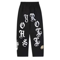 Shoyoroll Black Yooga Flame Kimono BJJ Gi 450 GSM Jiu-Jitsu Suit Uniform