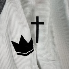 Kingz Gi Jiu Jitsu Uniform Set Mens Small A1 White AOJ Art Of Jiu Jitsu