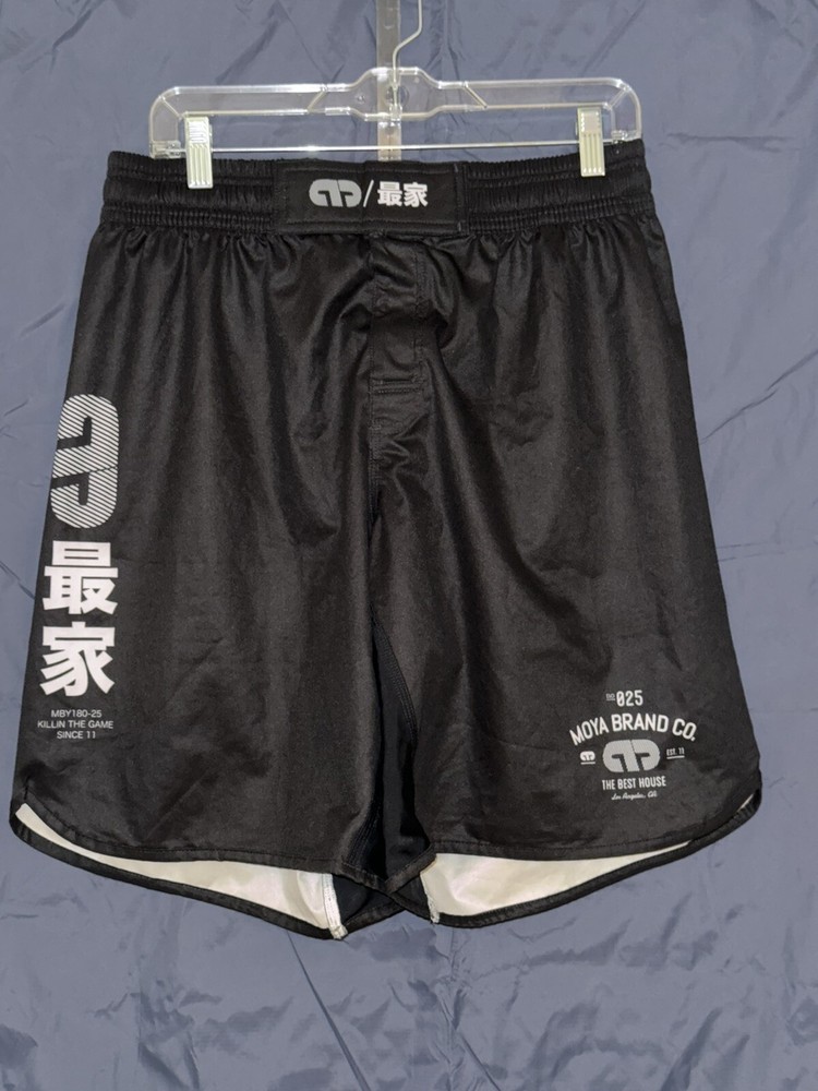 Moya Brand First Scrap Training Shorts Mad Max Black Size 36 BBJ Grappling Fight