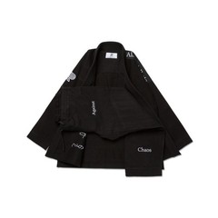 Shoyoroll Albino & Preto TSWT Black BJJ Gi 450 GSM Jiu-Jitsu Kimono With Bags