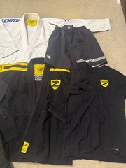 Two Zenith Jiu-Jitsu Gi’s used bjj size A1 Shirts and T-Shirt