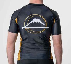 Fuji Flex Lite Mens MMA BJJ Jiu Jitsu Short ShortSleeve SS Rashguard – Rebel