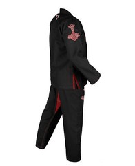 Raven Fightwear Men’s Thor Nordic Brazilian Jiu Jitsu Premium BJJ Gi Black