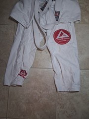 Gracie Barra Equipe Storm GB Gi Youth M5 Brazilian Jiu Jitsu Kimono full set
