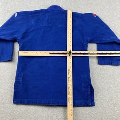 Koral Fight Co BJJ Gi Jacket Size M2 Blue Heavyweight Performance Utility Cotton