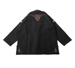 Japanese Tattoo Art Inspired Jiu Jitsu Gi Set White Pearl Weave Uniform