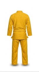 Yellow Cotton Martial Arts Gi – Jiu-Jitsu, Karate & Judo Training Uniform