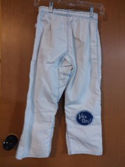 SBG Gi Youth Child White Blue Straight Blast Gym Jiujitsu Gym Complete Set C1 C2