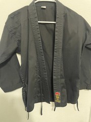 ProForce® Karate Jacket 6 oz. 55/45 Blend Black #0