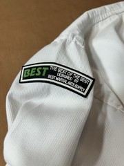 Martial Arts Supply Best Sang Moo Sa Tae Kwon Do Uniform White Shirt 46” Chest