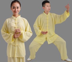 Cotton Silk Martial Arts Wushu Tai Chi Yoga Sets Wing Chun Kung Fu Suit Uniform