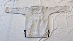 Hyperfly Grappling Kimono Kids Junior 5 White Cotton Pearl Weave BJJ Gi Jacket