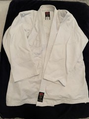 ProForce Gladiator Mart-Arts Gi Uniform Set White Size 3 Jacket Pants Belt NWOT