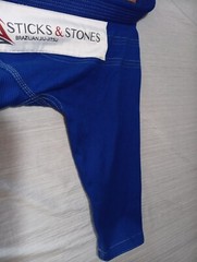 Kid’s Blue Breakpoint Brazilian Ju-Jitsu Gi K1. Sticks And Stones 3