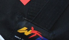 KANKU new Taekwondo Uniforms Blue Red Black 7.5oz Adult and Kids WTF