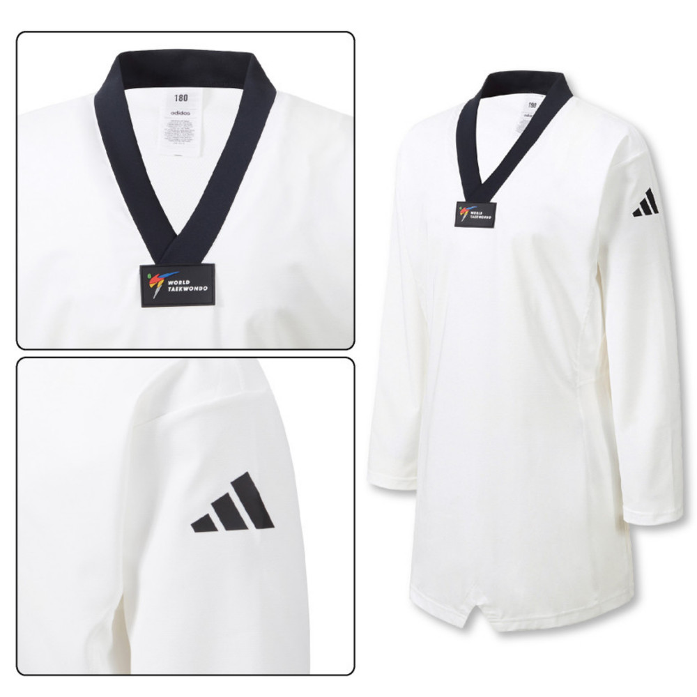 Adidas ADI-FIGHTER pro olympic taekwondo uniform WT TKD dobok white