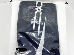 Mizuno Windbreaker Sports Wear Navy Breath Thermo Warmer Jacket and Pants Set