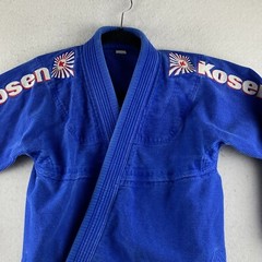 Kids BJJ Gi Size Y1 Kosen Blue Youth Jacket San Diego Jiu-Jitsu Performance Wear