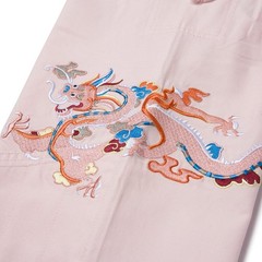 Albino And Preto Year of The Dragon Noreen Peach BJJ Gi 450 JIU JITSU *With Bag*