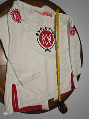Brave Kimonos BJJ Gi JACKET ONLY – Evolution Model – White A0 – No Pants