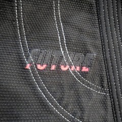 Future Kimonos BJJ Gi Top Black Hybrid Mens A3 Limited Edition Embroidered RARE
