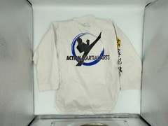 Vision Top Size 1/190cm Kids (11) Taekwondo Uniform Sport Martial Arts White