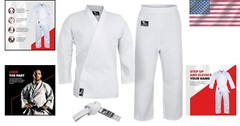 Versatile Kids & Adults Karate Gi with Reinforced Pants – Perfect for Training