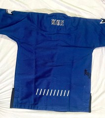 Brand New Relentless KINGZ Jiu Jitsu Gi 350/450 GSM in Grey & Navy Blue Colors