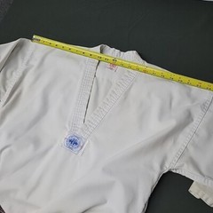 Sun Choi Brothers Karate Uniform Top Adult Shirr Unisex, Size 3, Stains